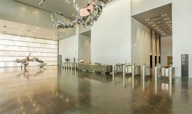 兆泰国际中心大堂图