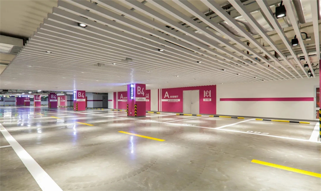 兆泰国际中心车库图